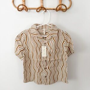 NWT-Rylee + Cru button down 4-5y